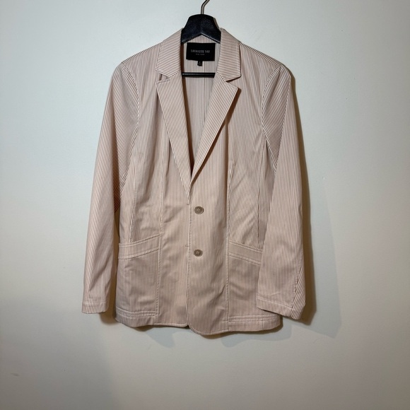 Lafayette 148 New York Cream Blazer - Picture 5 of 13